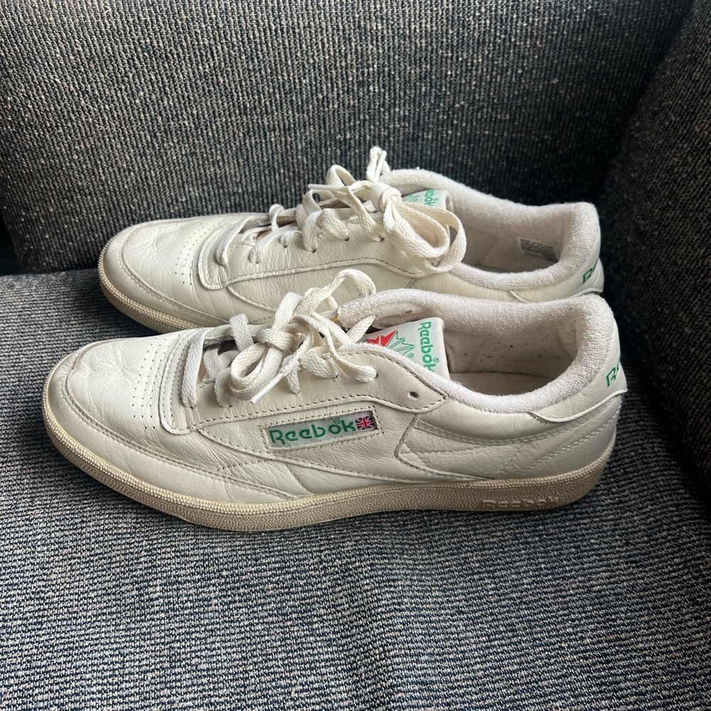 Reebok Classic White Leather Men’s Sneakers